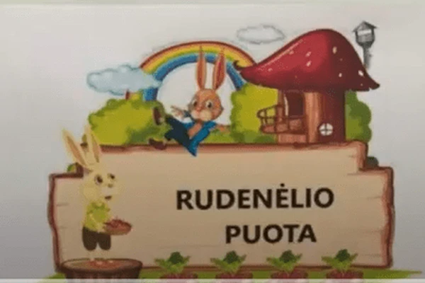 Džiaugiamės lopšelyje-darželyje „Pienė“  vykusia paroda iš rudens gėrybių „Rudens puota“ - Nuotrauka